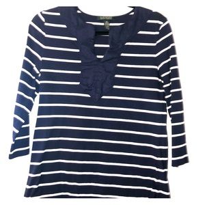 Navy Blue Top